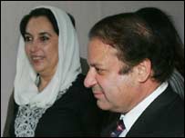 نواز شریف اور بینظیر بھٹو