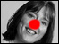 Breakfast presenter Anna Murby with a red nose