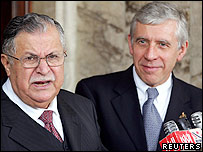 Jack Straw ve Celal Talabani