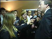 Interviewing John Whittingdale MP