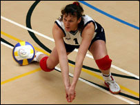 2e2 Panthers volleyball player 