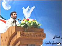 محمود احمدی نژاد در مشهد