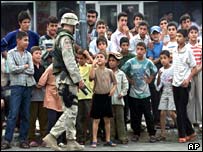 Soldado americano no Iraque