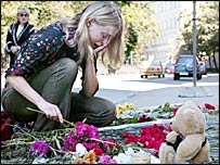 بیسلان میں ہلاک ہونے والوں کی یاد 