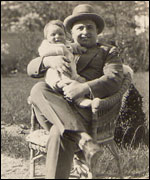 Frank with his father Hermann, Berlin, 1929