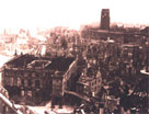 Illustration of Dresden devastated after the firestorm