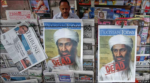 Prensa paquistaní destaca la muerte de Bin Laden