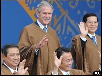 Líderes da Apec no encerramento da reunião de cúpula em Lima