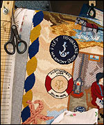 Filey Tapestry panel