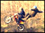 stuntman on motorbike
