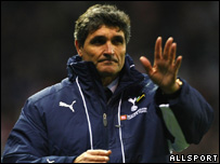 Tottenham Hotspur manager Juande Ramos