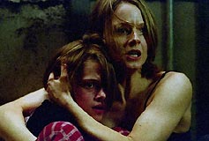 A scene from the film Panic Room, staring Jodie Foster.