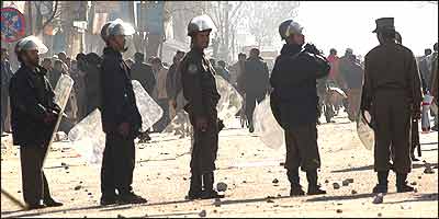 پليس ضد شورش در کابل