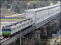 Tuyến tàu lửa có thể nối với Bắc Hàn