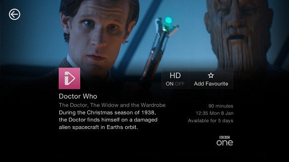 Programme information page