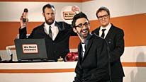 Alex Horne, Mark Watson and Tim Key hope to find more answers