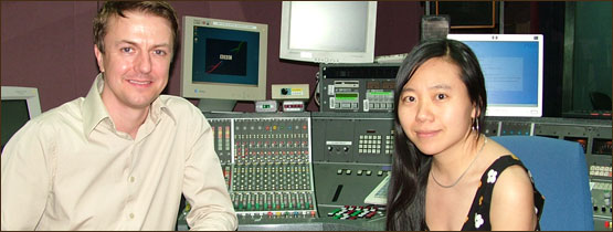 John Escolme and Guo Xiaolu