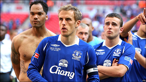 Everton players 