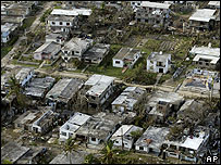 Ilha da Juventude, Cuba, após a passagem de Gustav