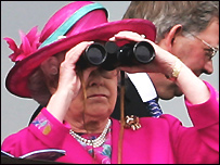The Queen at the races