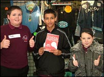 Tom, Aaron and Natalie