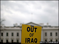 عراق کې د امريکايي پوځيانو پروړاندې لوحه