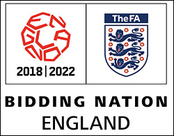 Logo de la candidatura inglesa.