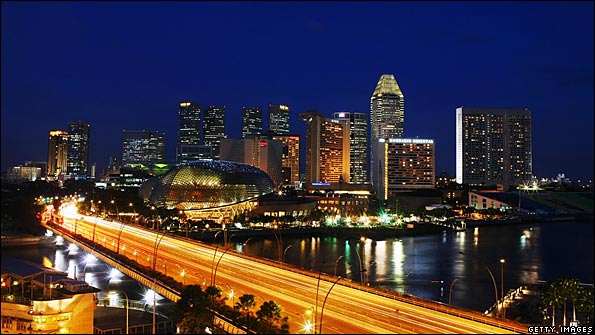 Singapore skyline