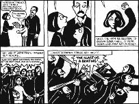 صفحه ای از کتاب پرسپولیس 