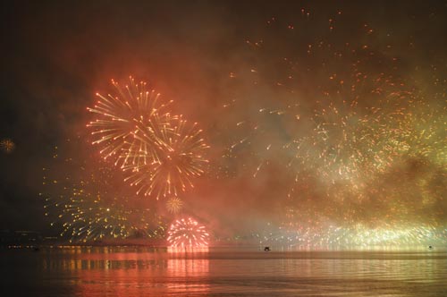 Fireworks for the World Cup