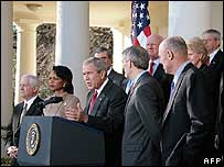 Preşedintele Bush face un apel la unitate