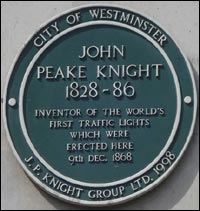John Peake Knight plaque