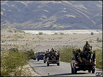 Bannu'da güvenlik güçleri