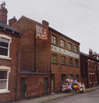 Peter Mitchell 'Flag Factory' Friday 22 July 1977 11.30am Leeds 1974-79 Arts Council Collection, Southbank Centre Copyright the artist 2007