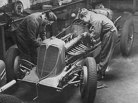 Crystal Palace Racing Mar 1938. Getty