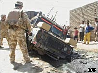 Basra'daki İngiliz askerleri