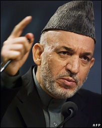 حامد کرزی رييس جمهور افغانستان