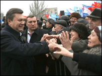 Віктор Янукович у Сєвєродонецьку