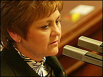 Ministryně zdravotnictví Marie Součková