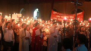 Lễ cầu nguyện cho các thanh niên Công giáo tại giáo phận Vinh