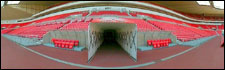 Stadium of Light - the tunnel leading to the pitch