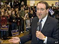 O pré-candidato republicano à Presidência dos EUA Mike Huckabee