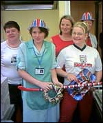 Little Heath Primary School jubilee dinner ladies