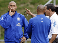 Ronaldo com Parreira