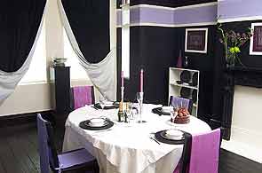 Black Dining Room