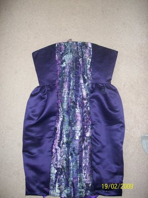 Dress inspired by perfume bottles