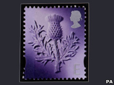 Scottish definitive stamp