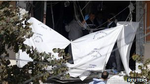 انفجار في حي غازي باسطنبول 