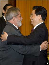 Lula e Hu Jintao