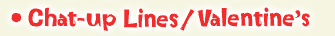 Chat up lines / valentines